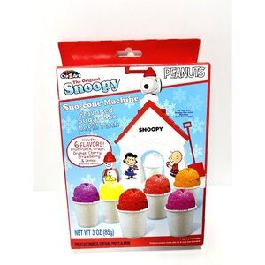 Snoopy Snow Cone Maker Refill 3oz Sugar Flavor Packages for Cra-Z-Art Machine